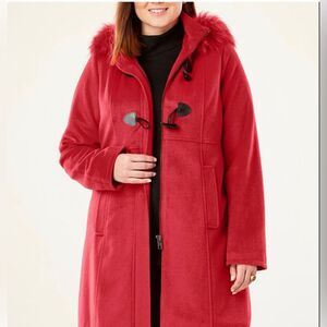 Jessica London red coat